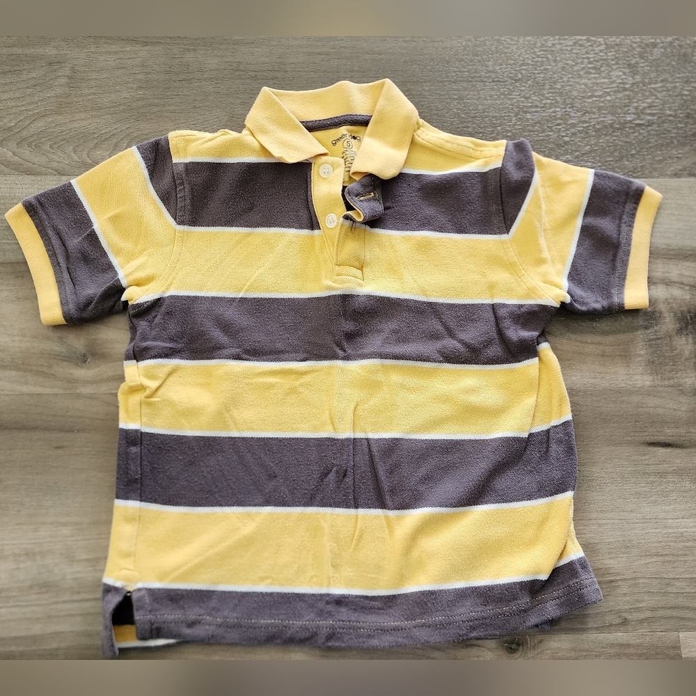 Striped Yellow Shirt